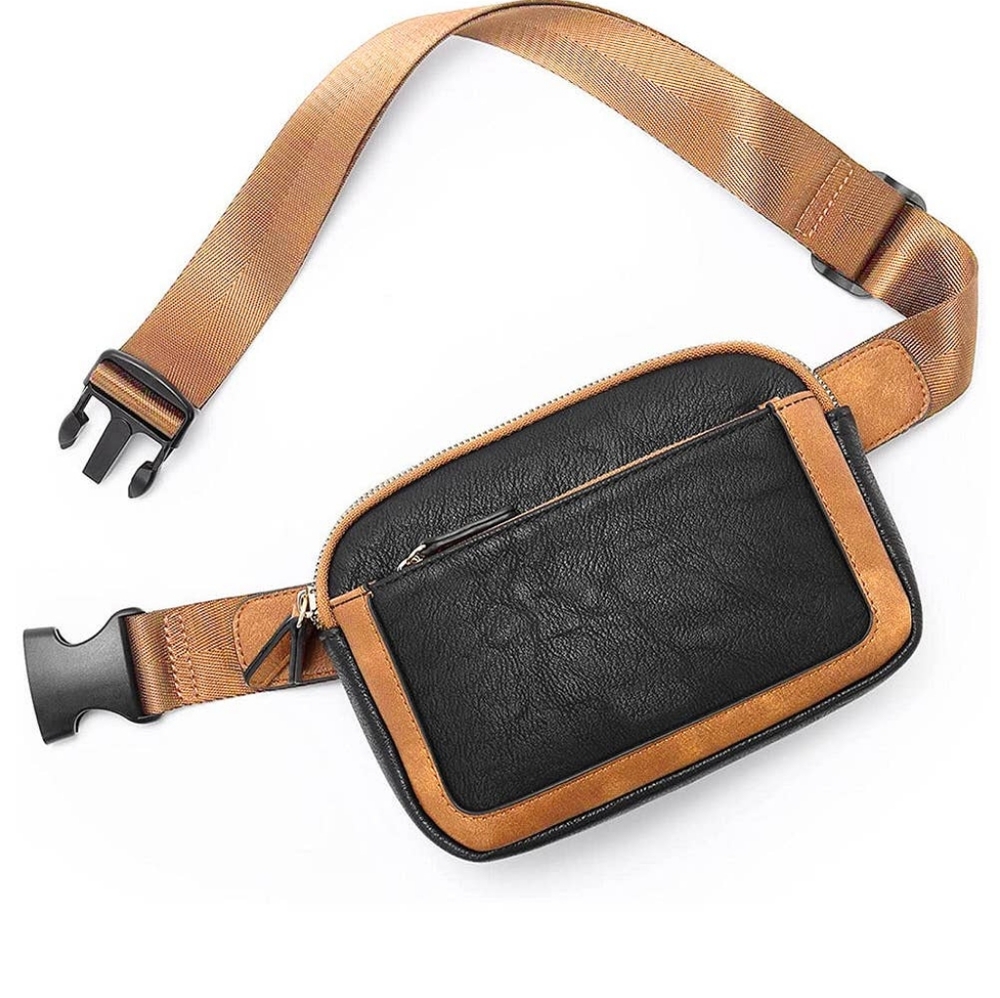 Adjustable Strap Mini Pu Leather Crossbody Bag